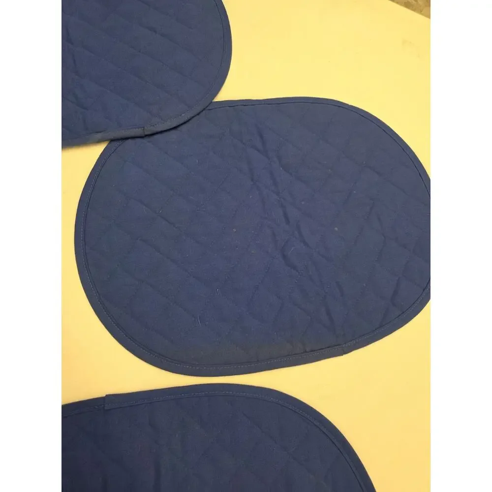 Cloth Placemats Kente Cloth Quilted Mud Cloth African Tribal Set of 4 Vintage
